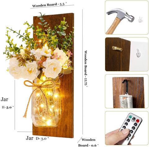 Homecor remote control with batteries showing timer and mode convenience