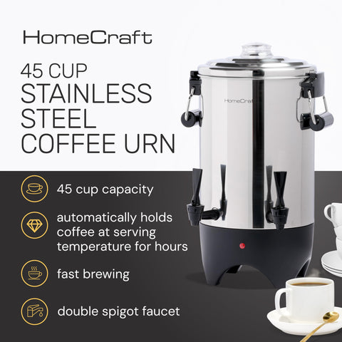 HomeCraft top open view of brew chamber showing easy fill and fast-brew benefit