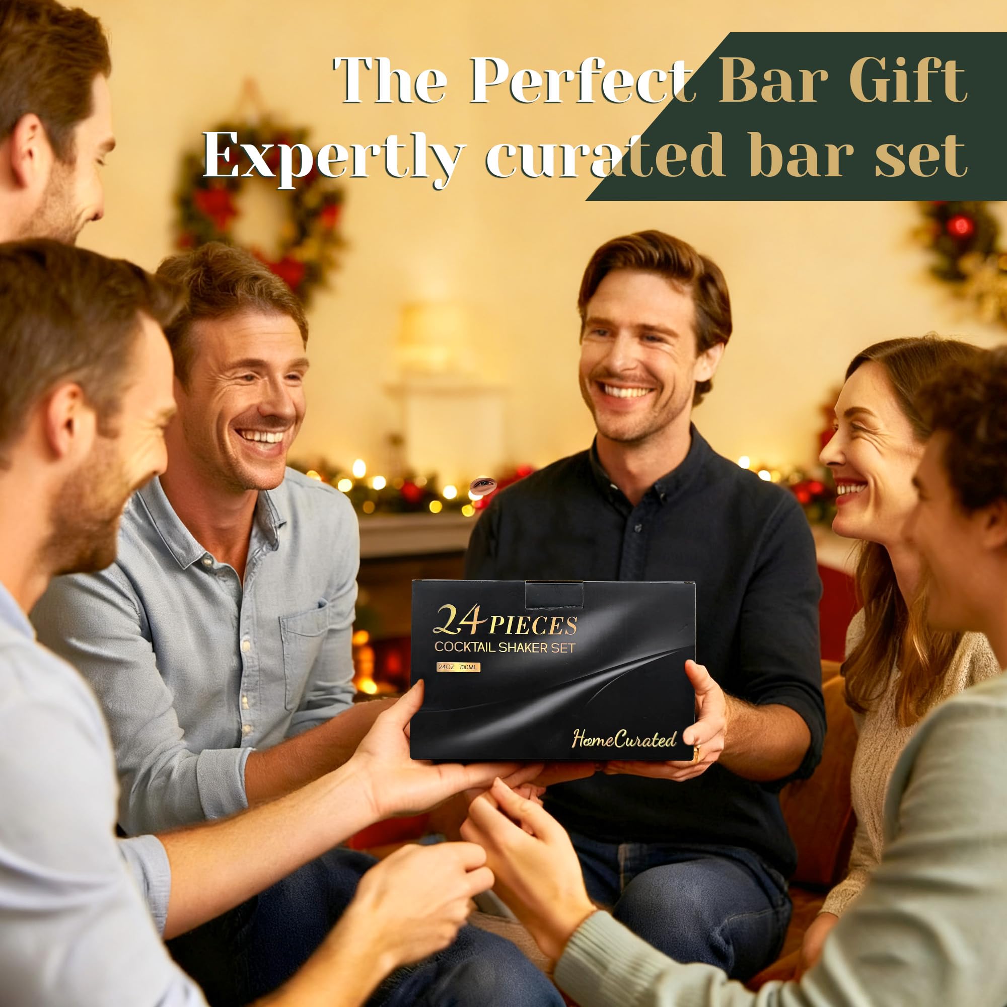 HomeCurated gift packaging box with set inside for ready gifting and presentation