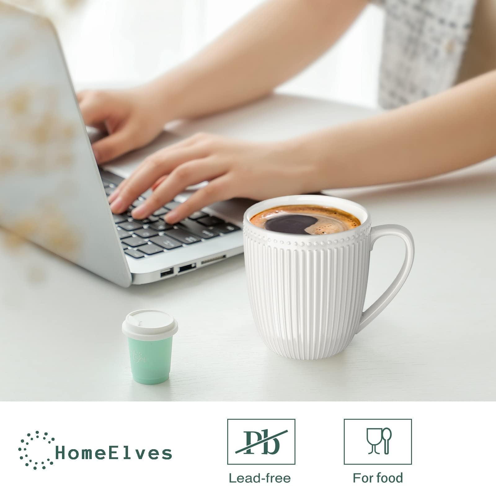 HomeElves smooth interior glaze close-up that resists stains for easy cleaning