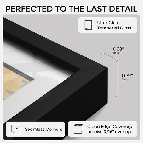 Homeforia frame unboxed packaging showing protected delivery and gift-ready presentation