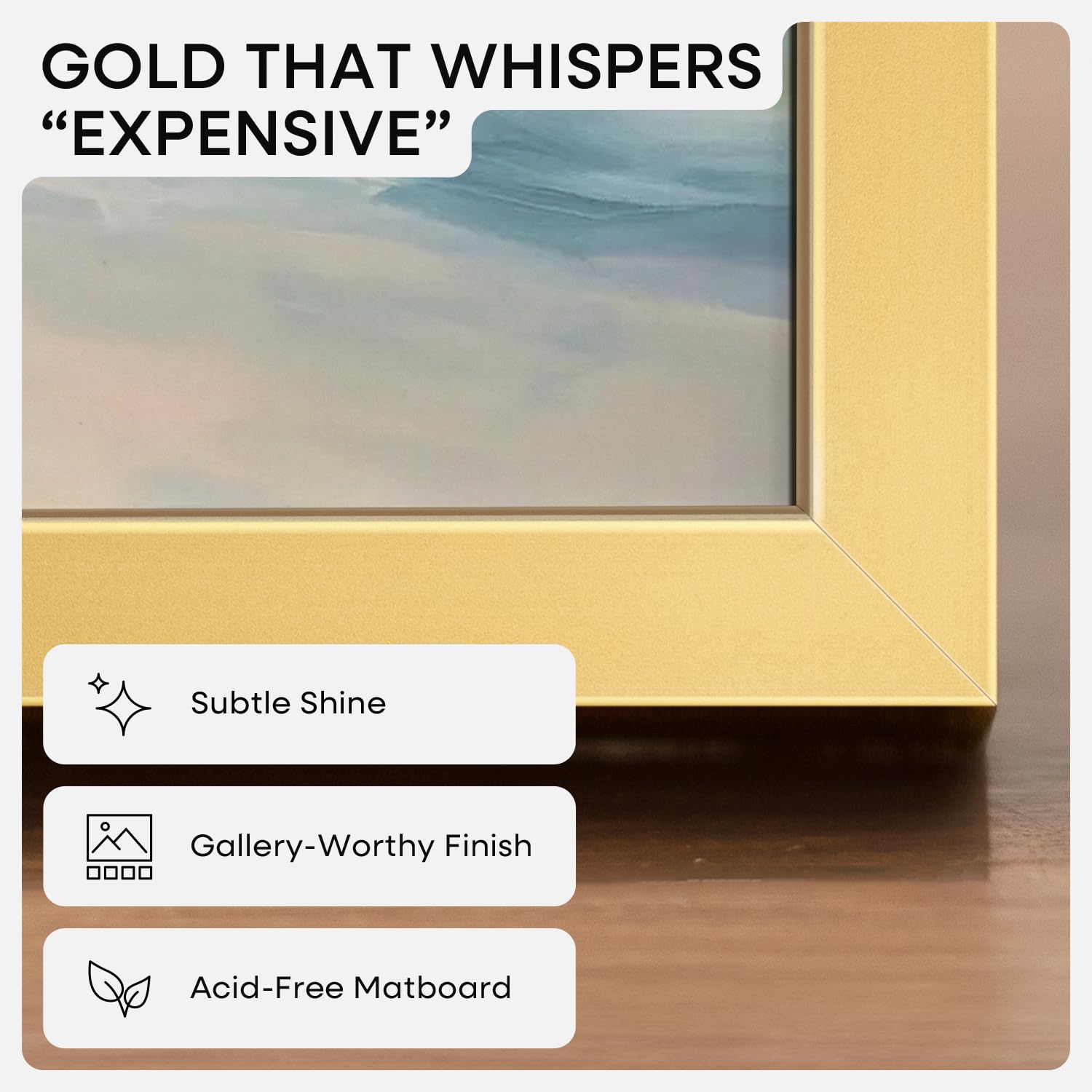 Homeforia ultra-clear tempered glass detail showing sharp photo clarity benefit