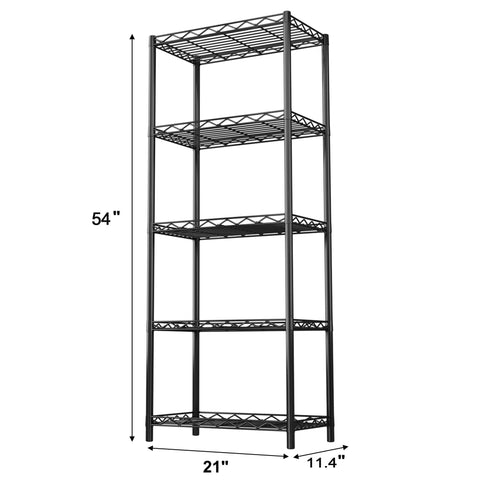 HOMEFORT close-up of metal wire shelf detail highlighting rust-resistant coating and durability