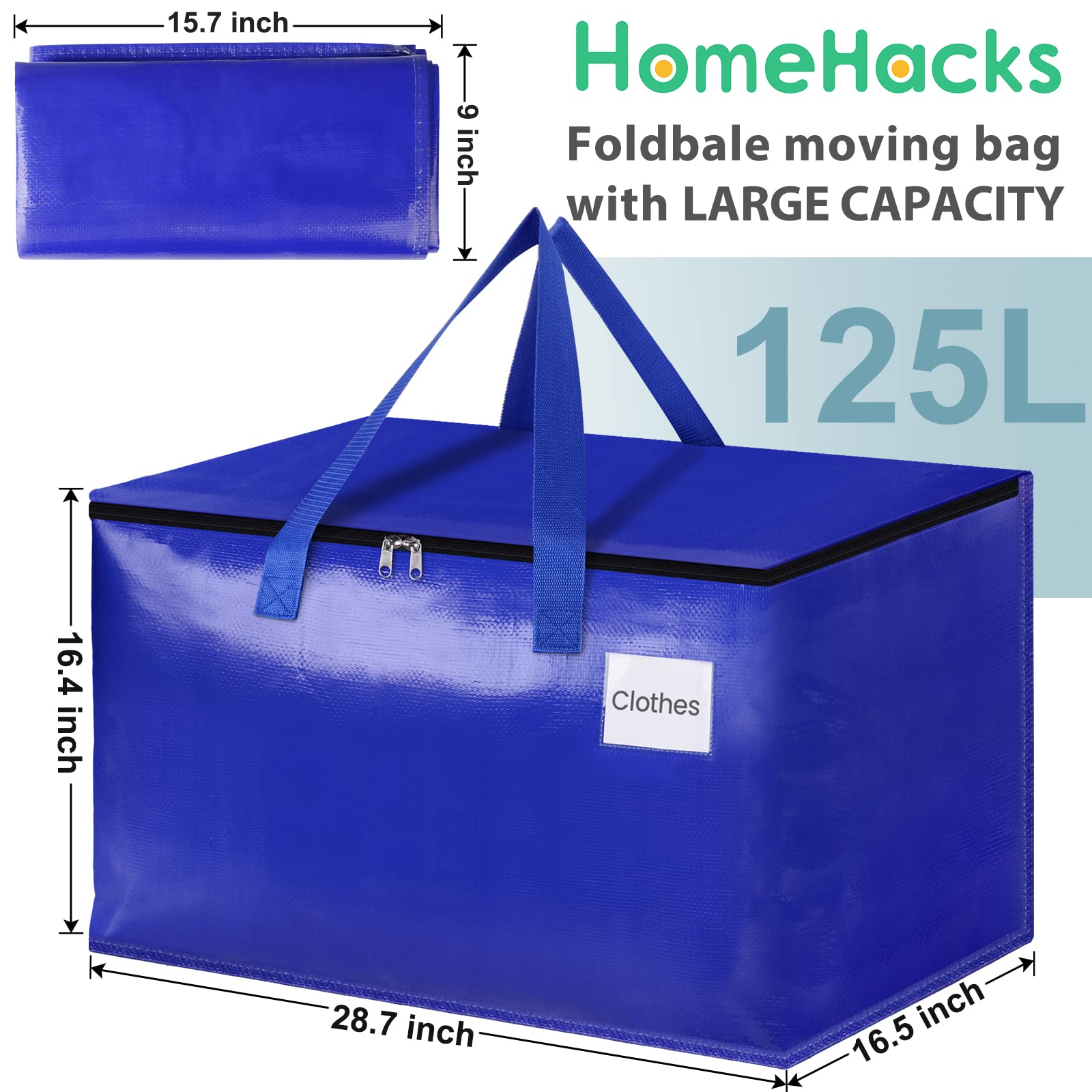 HomeHacks handle close-up with reinforced stitching for reliable lifting