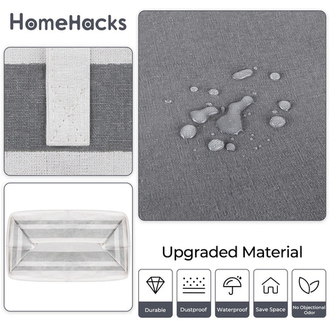 HomeHacks reinforced handle stitching demonstrating strong carry benefit