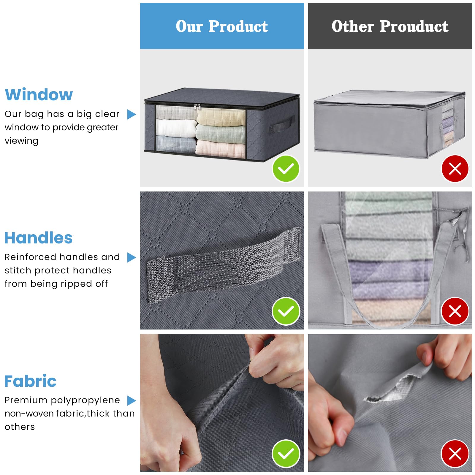 HomeHacks folded flat to save space and simplify off-season storage