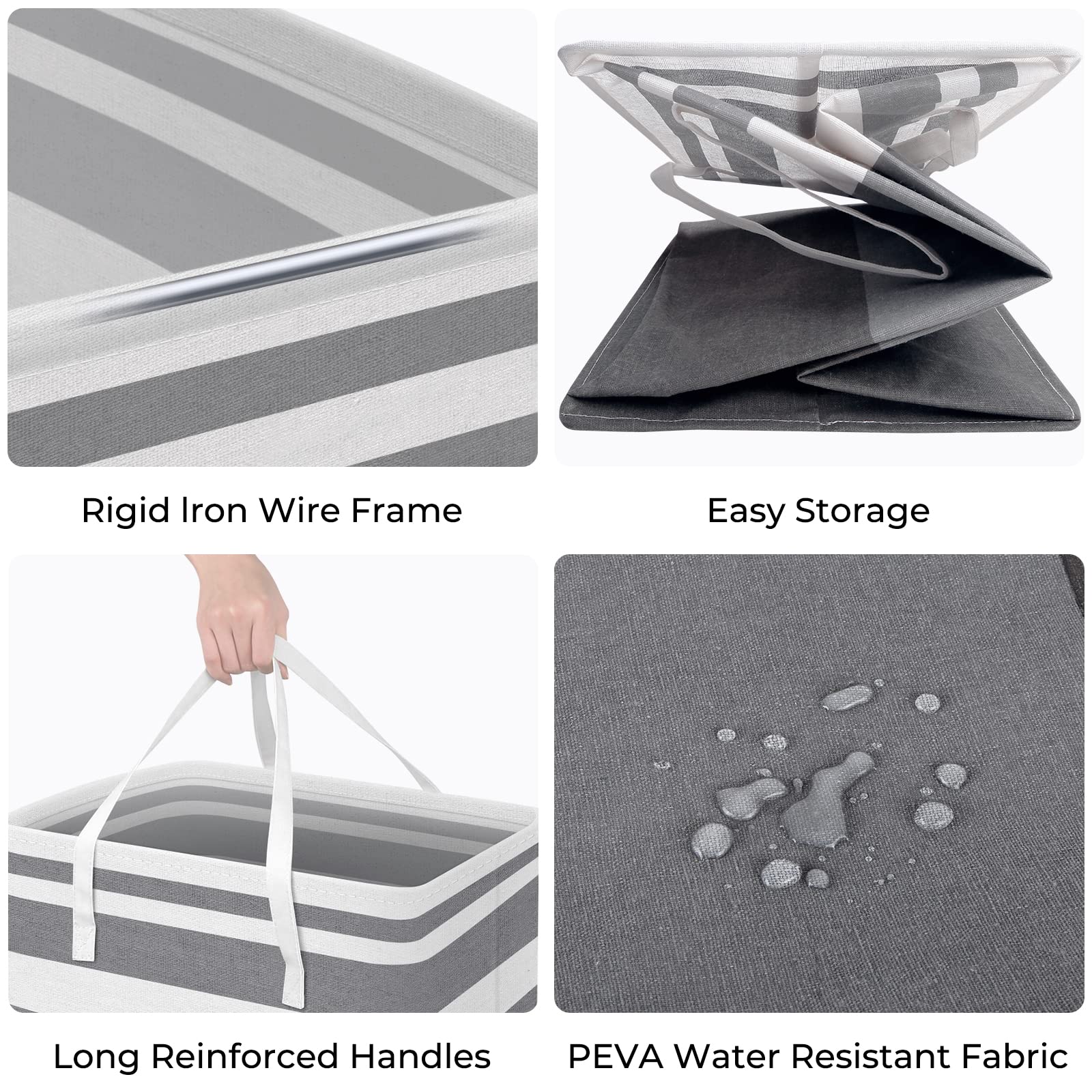 HomeHacks close-up of metal top frame providing freestanding stability and durability
