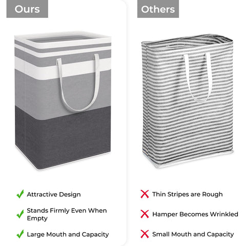 HomeHacks interior waterproof PEVA lining visible and easy to wipe clean benefit