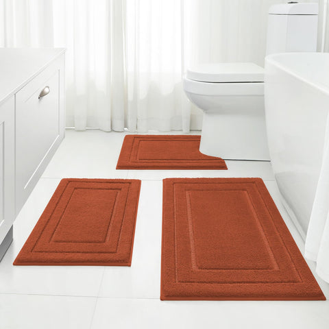 HOMEIDEAS three-piece set front view showing autumn color and coordinated look