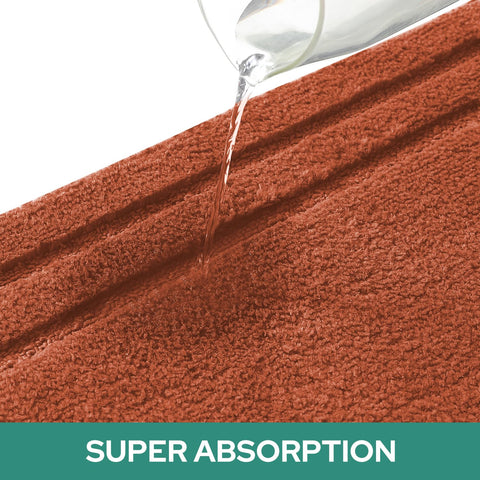 HOMEIDEAS TPR backing detail for non-slip stability on tile floors