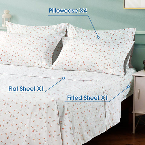 HOMEIDEAS fitted sheet corner with 15 inch deep pocket demonstrating secure fit