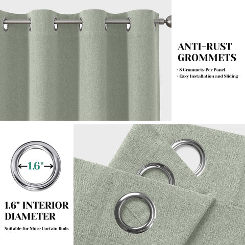 HOMEIDEAS hem and fold close-up showing neat finish and drape