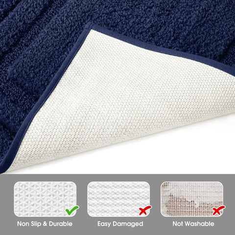 HOMEIDEAS rugs placed in bathroom setting illustrating tidy, dry floors
