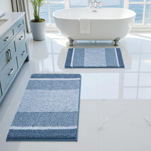HOMEIDEAS two-piece set stacked displays matching sizes clearly
