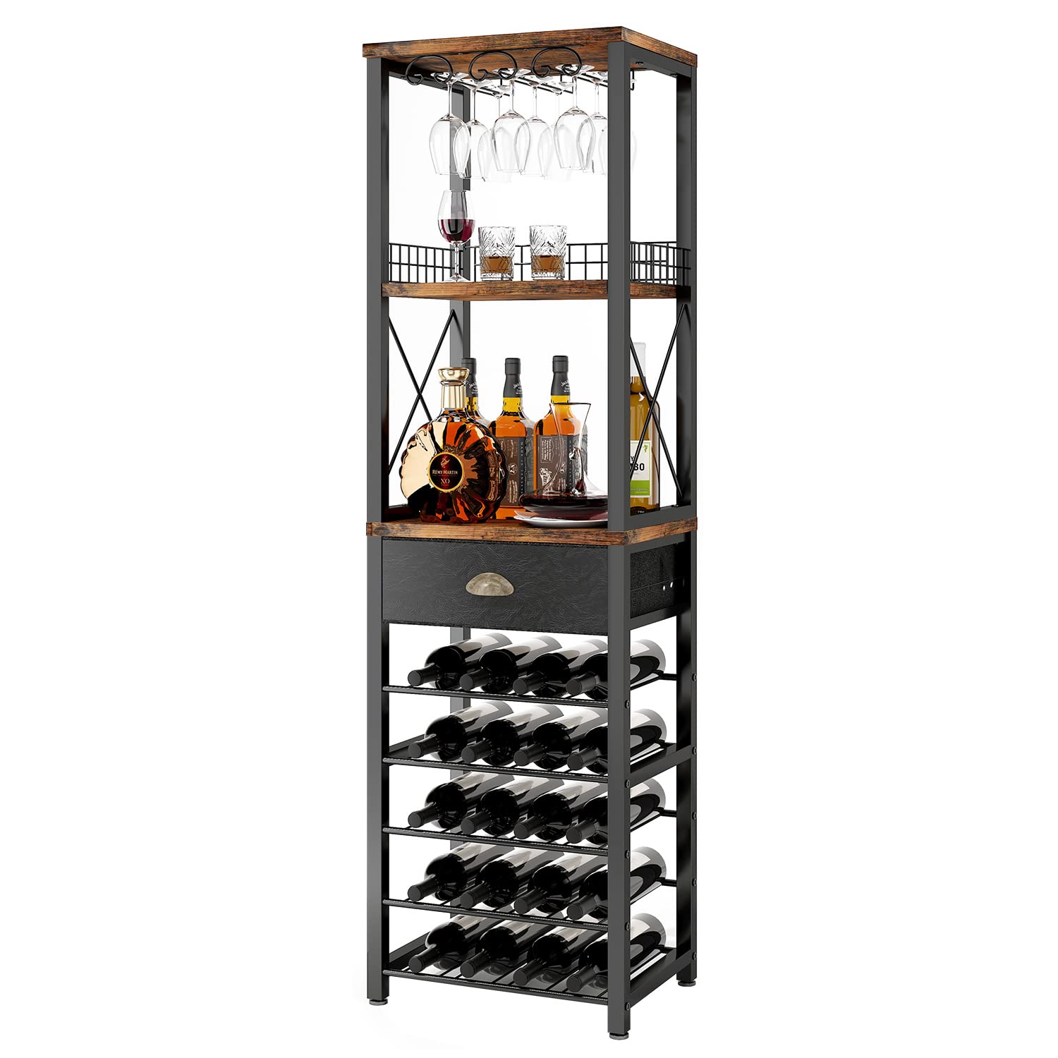 Homeiju front view showing full cabinet and storage capacity benefit