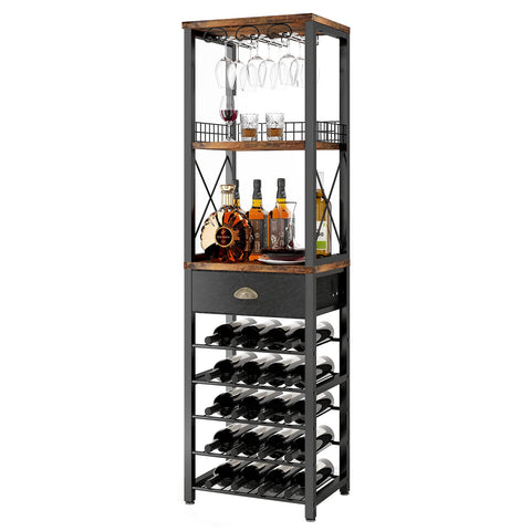 Homeiju front view showing full cabinet and storage capacity benefit