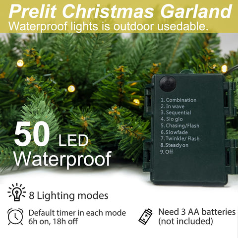 HomeKaren battery box and timer visible enabling cordless placement and auto-timer