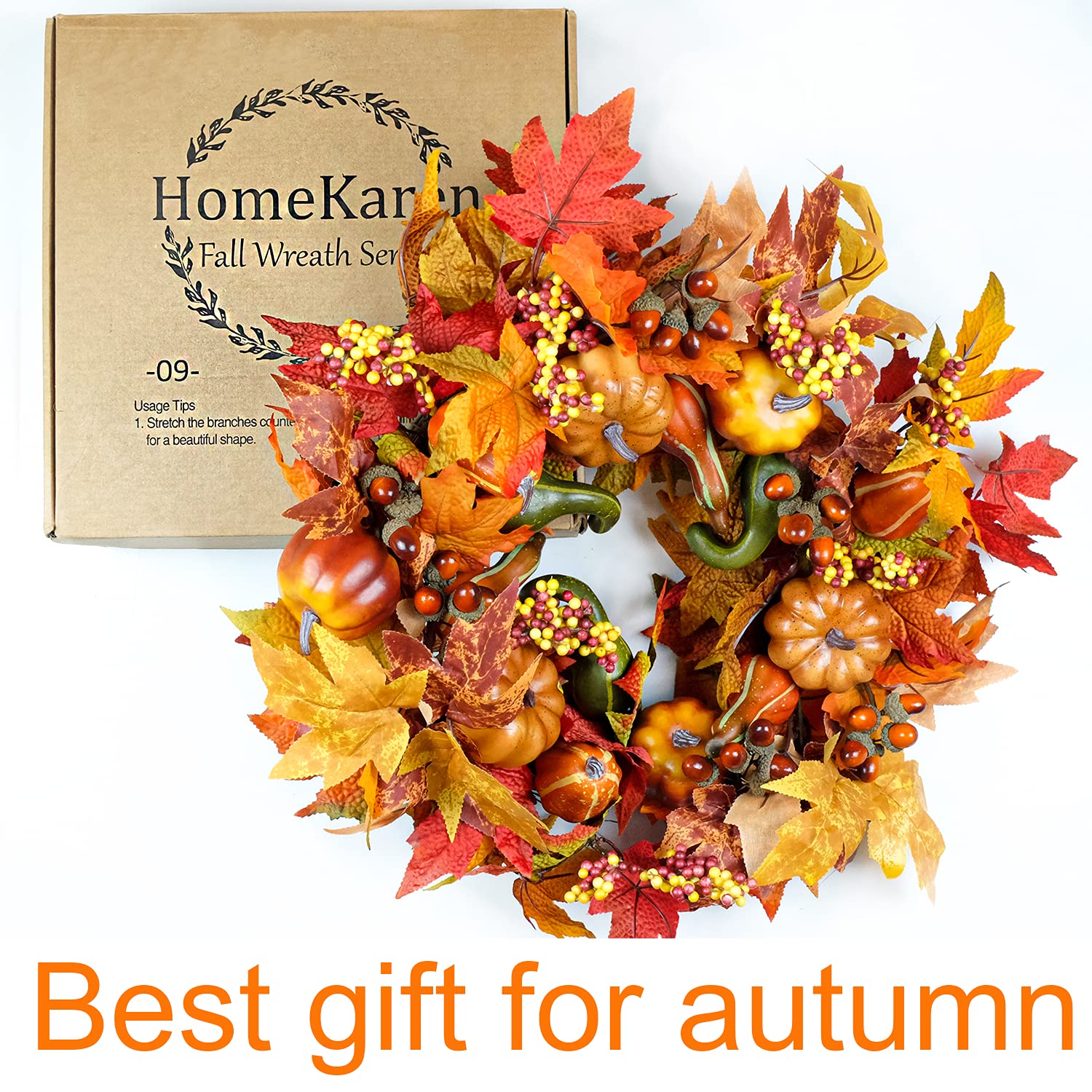 HomeKaren packaging and storage box protects wreath between seasons