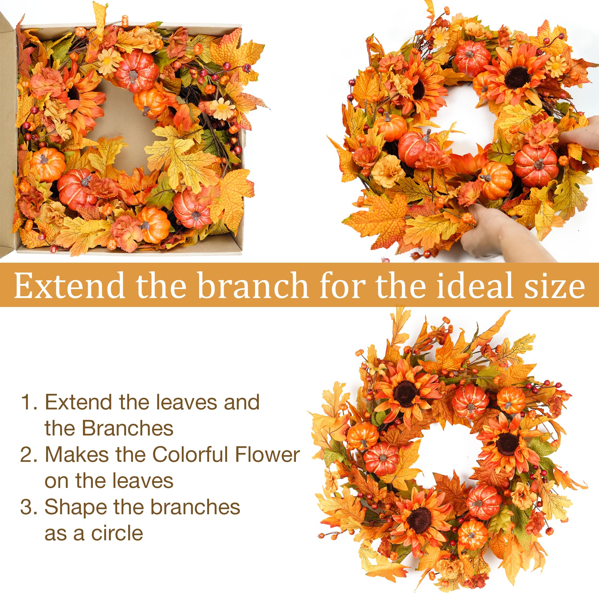 HomeKaren used as table centerpiece for Thanksgiving decor