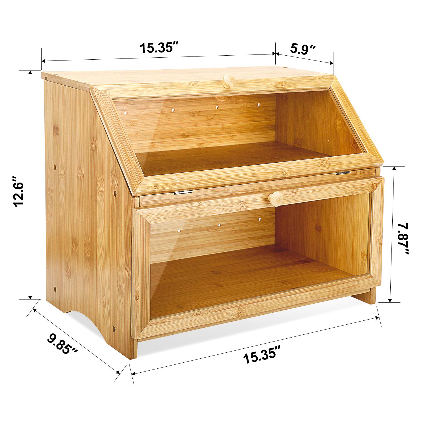HOMEKOKO open top view demonstrating easy loading and access
