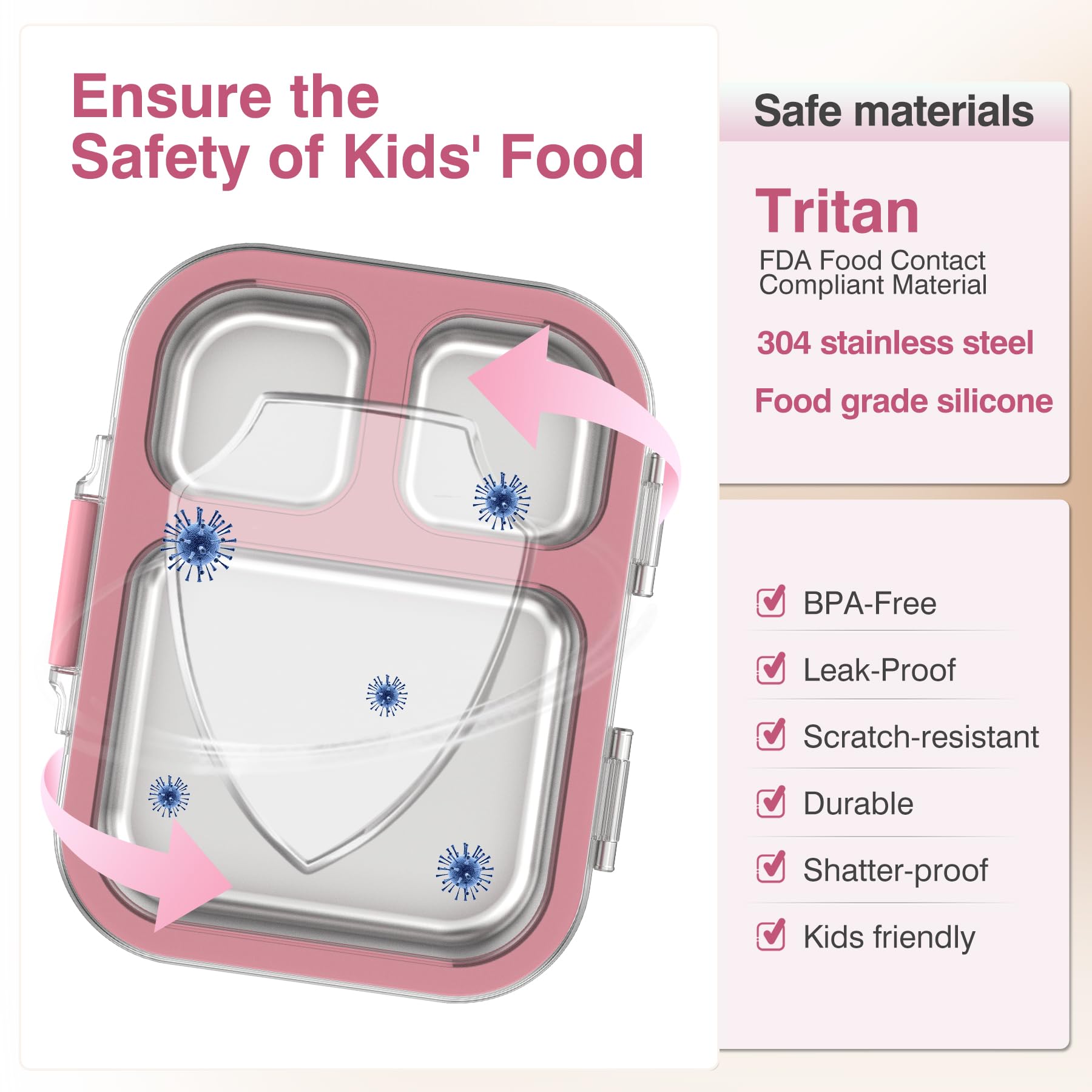HOMEKOL bento inside a standard lunch bag demonstrating compact fit