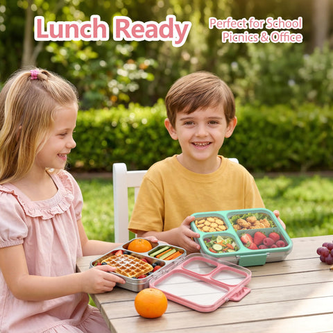 HOMEKOL bento on picnic blanket showing practical outdoor usability