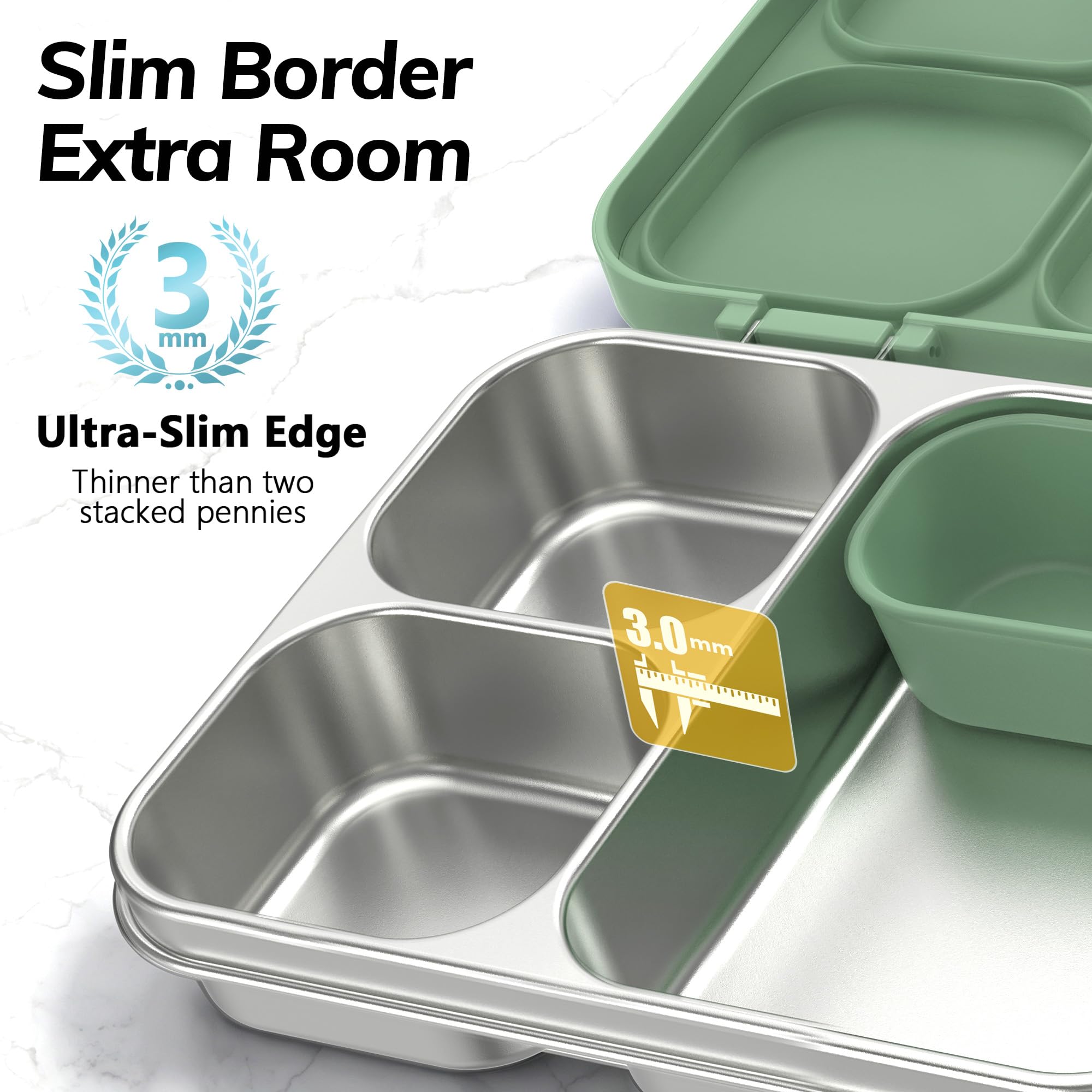 HOMEKOL nested silicone sauce cup keeping dressings separate and neat