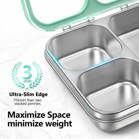 HOMEKOL clear Tritan lid close-up highlighting transparent lid for quick food checks and durability