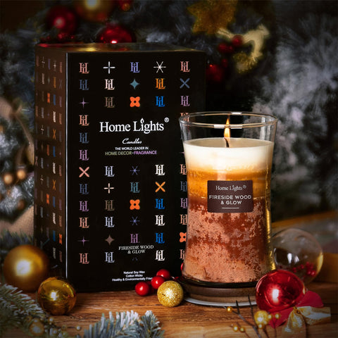 HomeLights three-layer wax cross section illustrating evolving fragrance