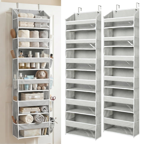 homelux theory front view organizer showing six pockets and neat storage benefit