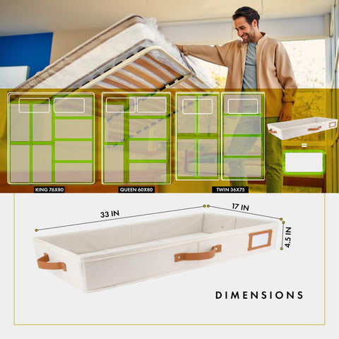 HOMELUX THEORY clear PVC top detail for quick content identification