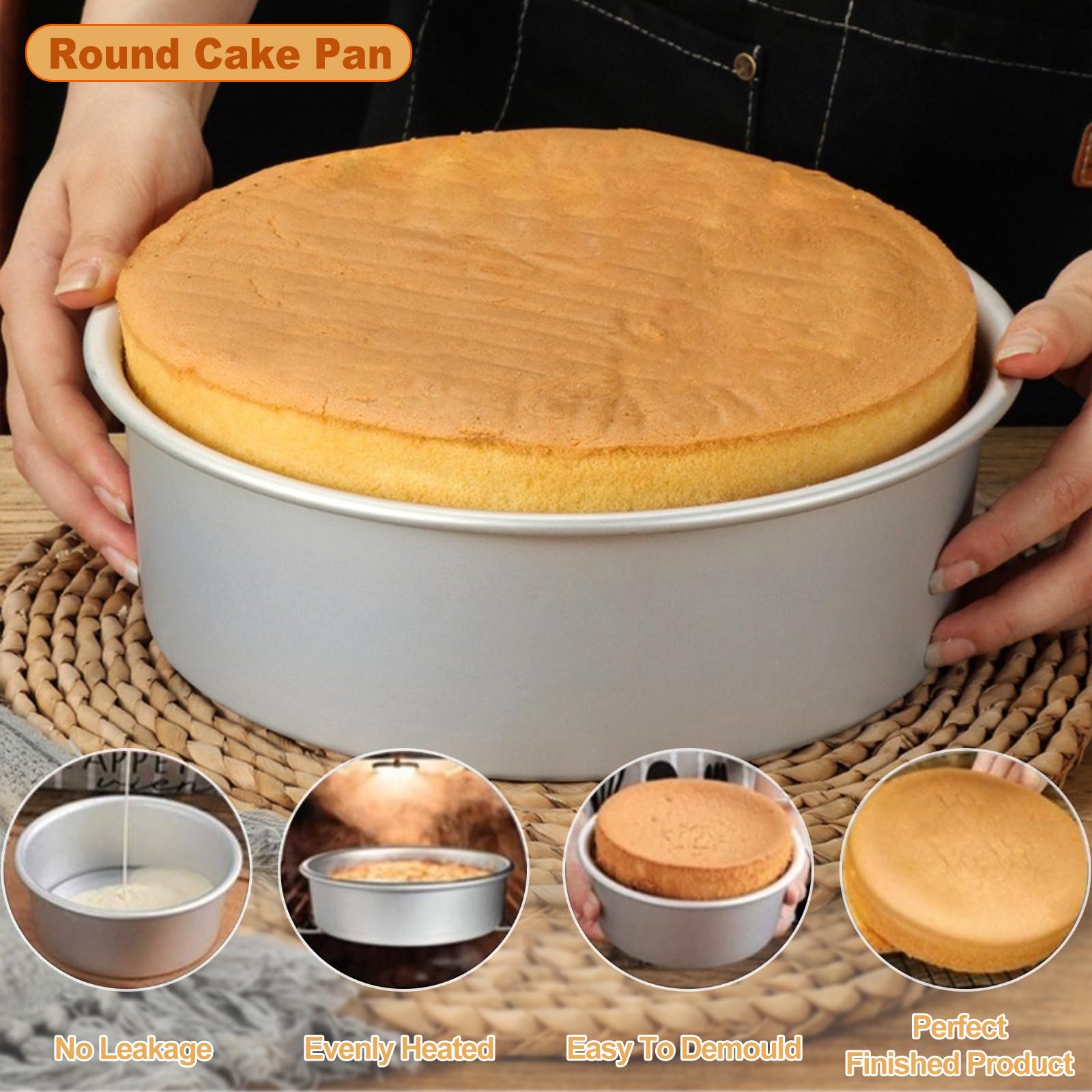 HomeMall close-up of non-stick surface highlighting easy release benefit