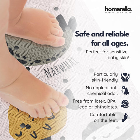 Homerella close-up of suction cups demonstrating strong grip and stability