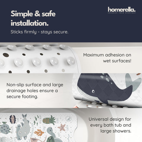 Homerella large drainage holes to speed drying and reduce moisture