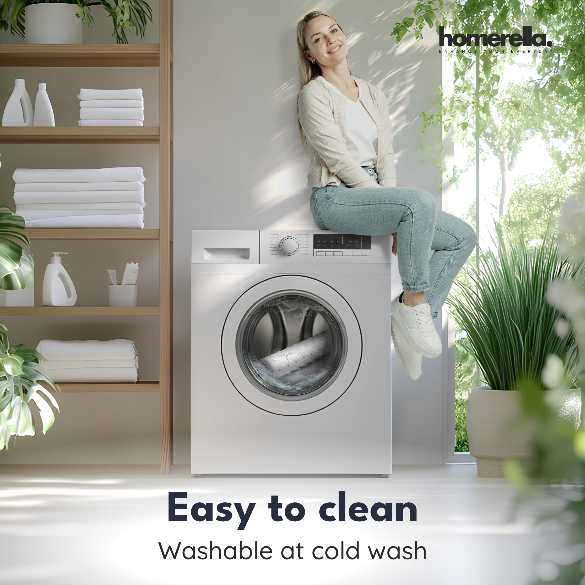 Homerella self-adhesive hooks mounted for quick air-drying