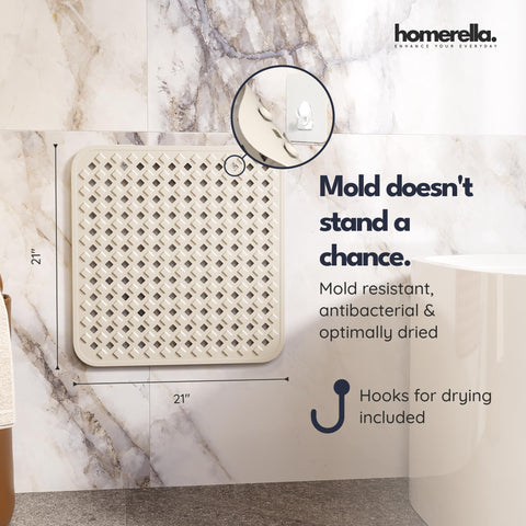 Homerella underside with suction cups providing strong floor grip