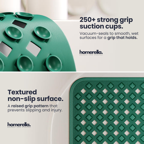 Homerella textured top close-up showing improved foot grip for safety