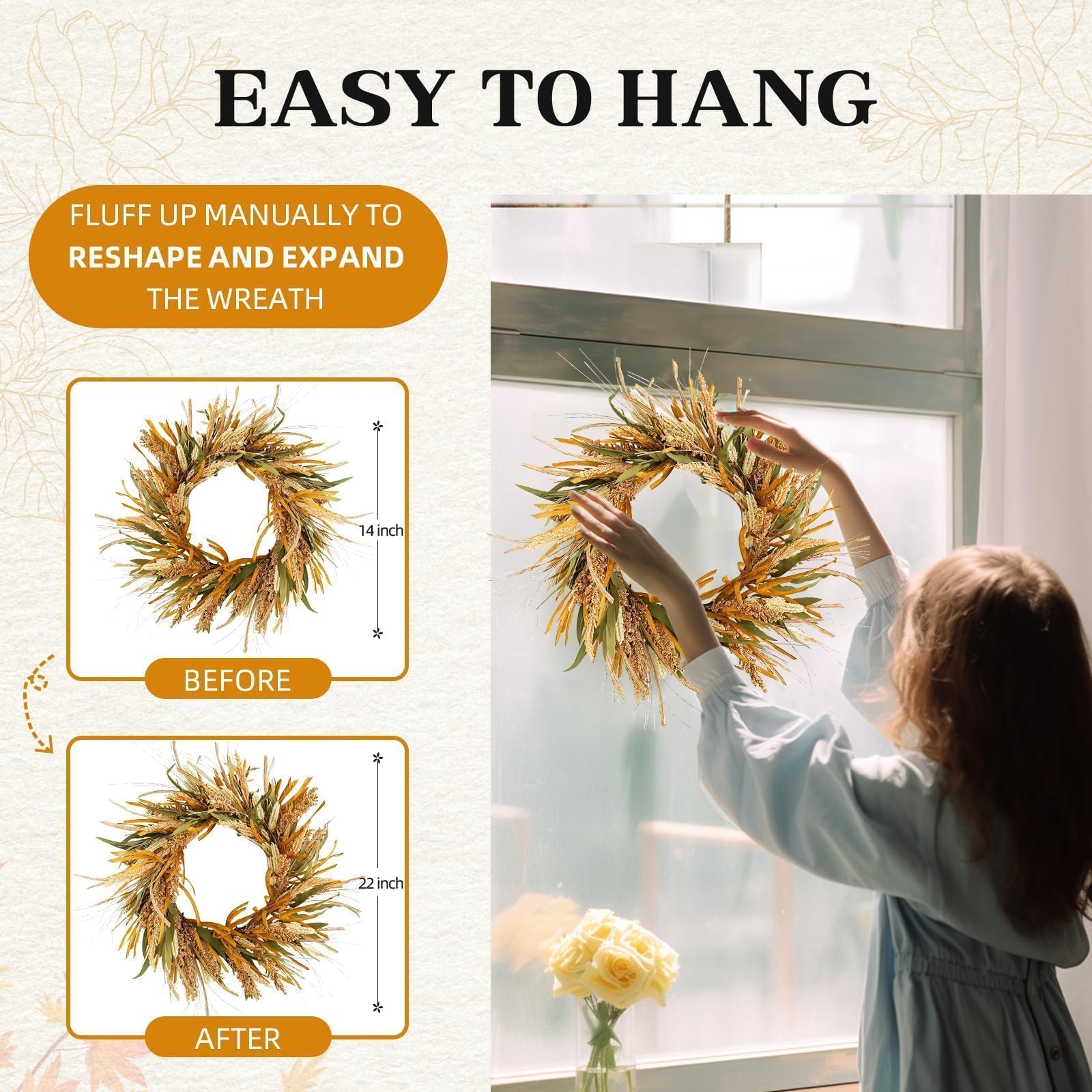 Hometrance used as a dining-table centerpiece for seasonal decor