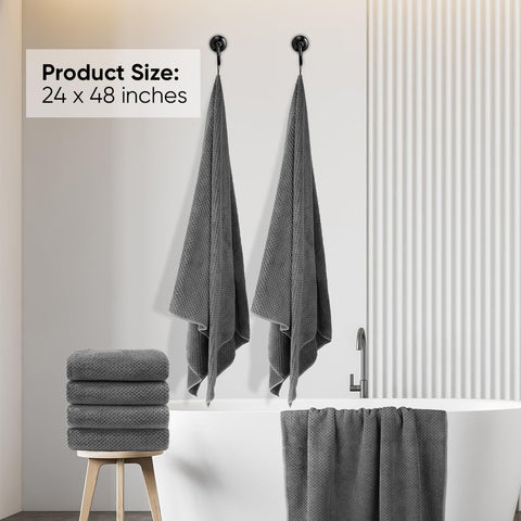 HOMEXCEL close-up microfiber texture highlighting softness and absorbency