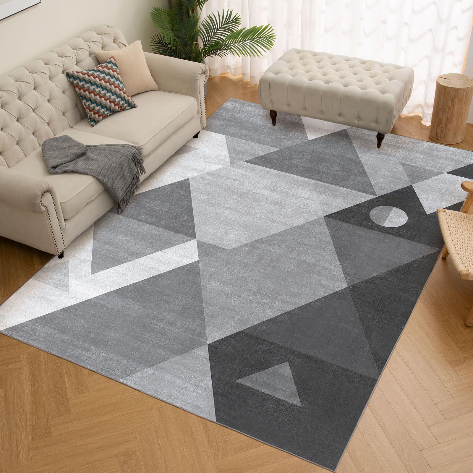 HOMFINE rug in bedroom layout creating cozy space benefit