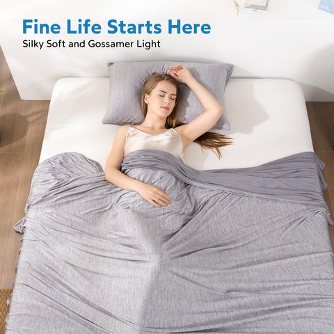 HOMFINE on queen bed styling shows full 90x90 coverage and neat drape