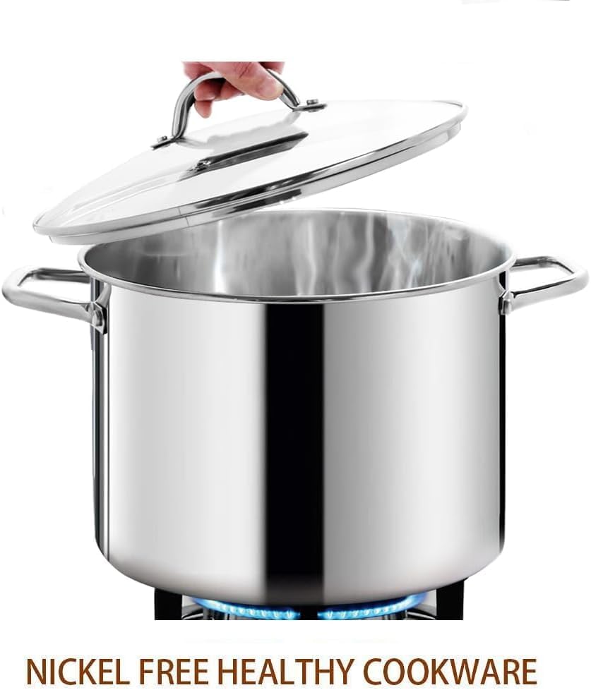 HOMICHEF solid riveted handle detail offering secure grip and cool-touch advantage
