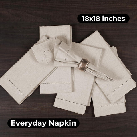 HOMIDATE folded napkin at place setting illustrating elegant presentation