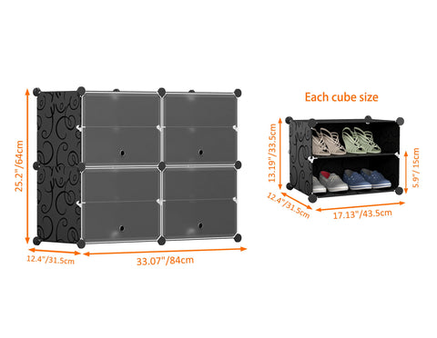 HOMIDEC compact footprint in entryway saving floor space