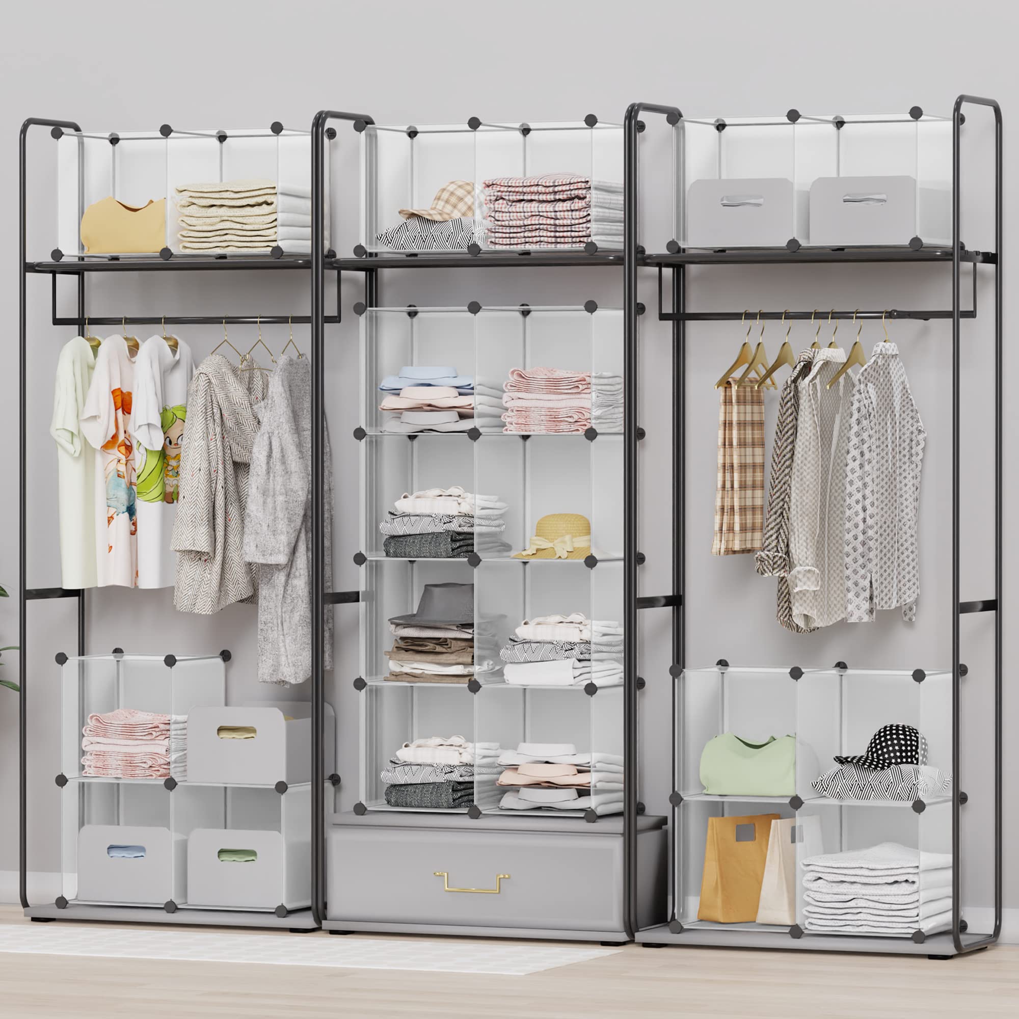 HOMIDEC in bedroom lifestyle showing neat organization and space saving