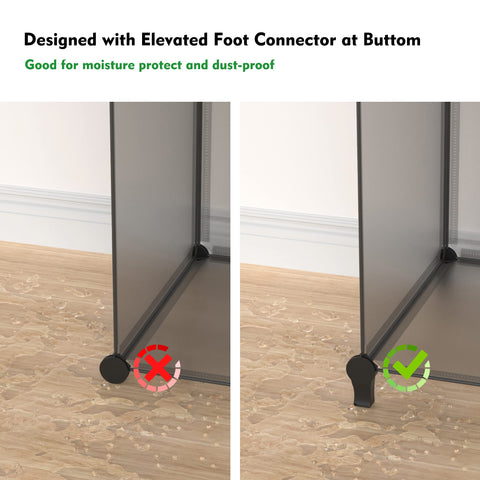HOMIDEC installed inside a closet showing optimized space benefit