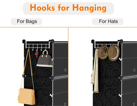 HOMIDEC shelf loaded with shoes demonstrating 16-pair capacity