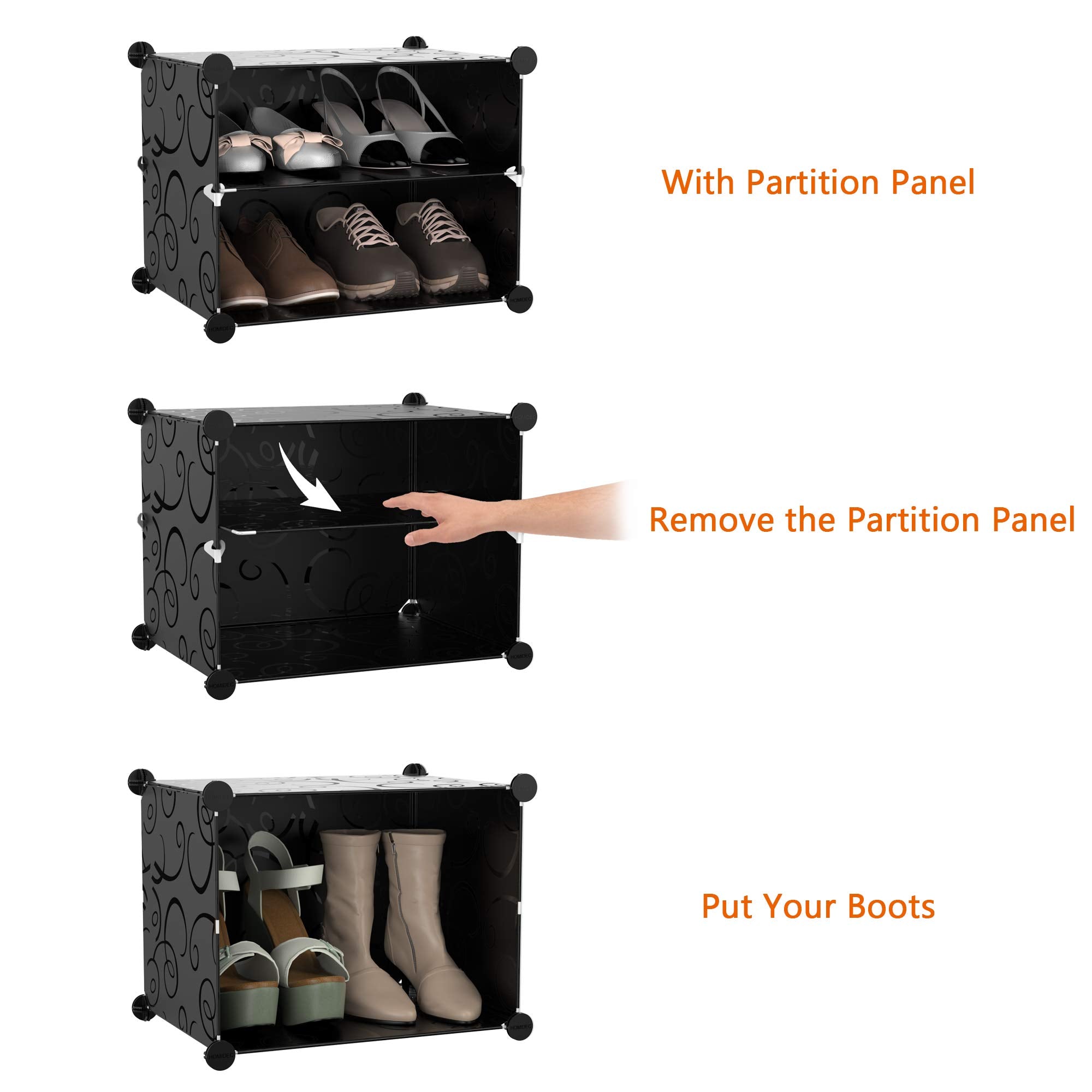 HOMIDEC texture finish surface that wipes clean and resists scuffs
