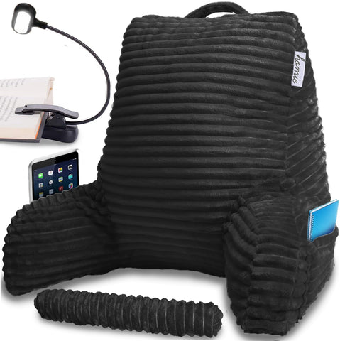 Homie front view showing full backrest and arm rests for supportive comfort