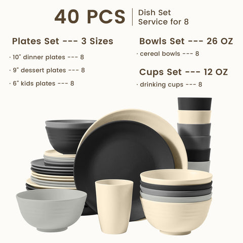 Homienly 10-inch plate top view highlighting smooth surface and durable finish